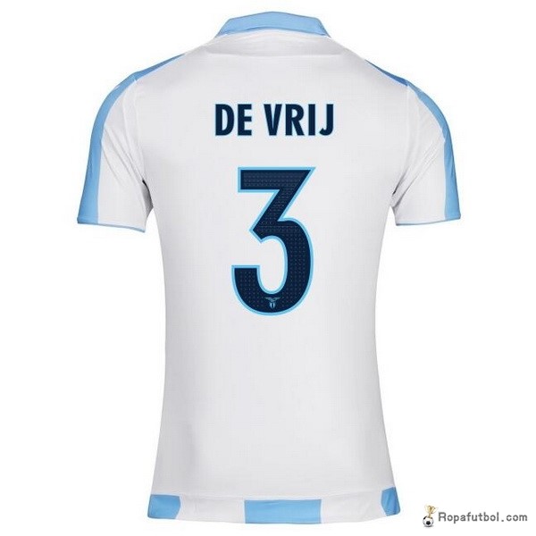 Camiseta Lazio Replica Segunda Ropa DE Vrij 2017/18